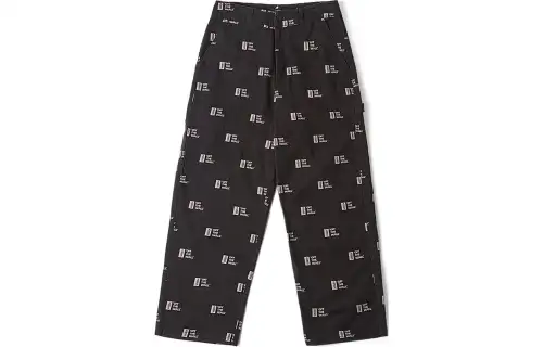 Vans Casual Pants Men's Black Moderate Straight Fit Pants