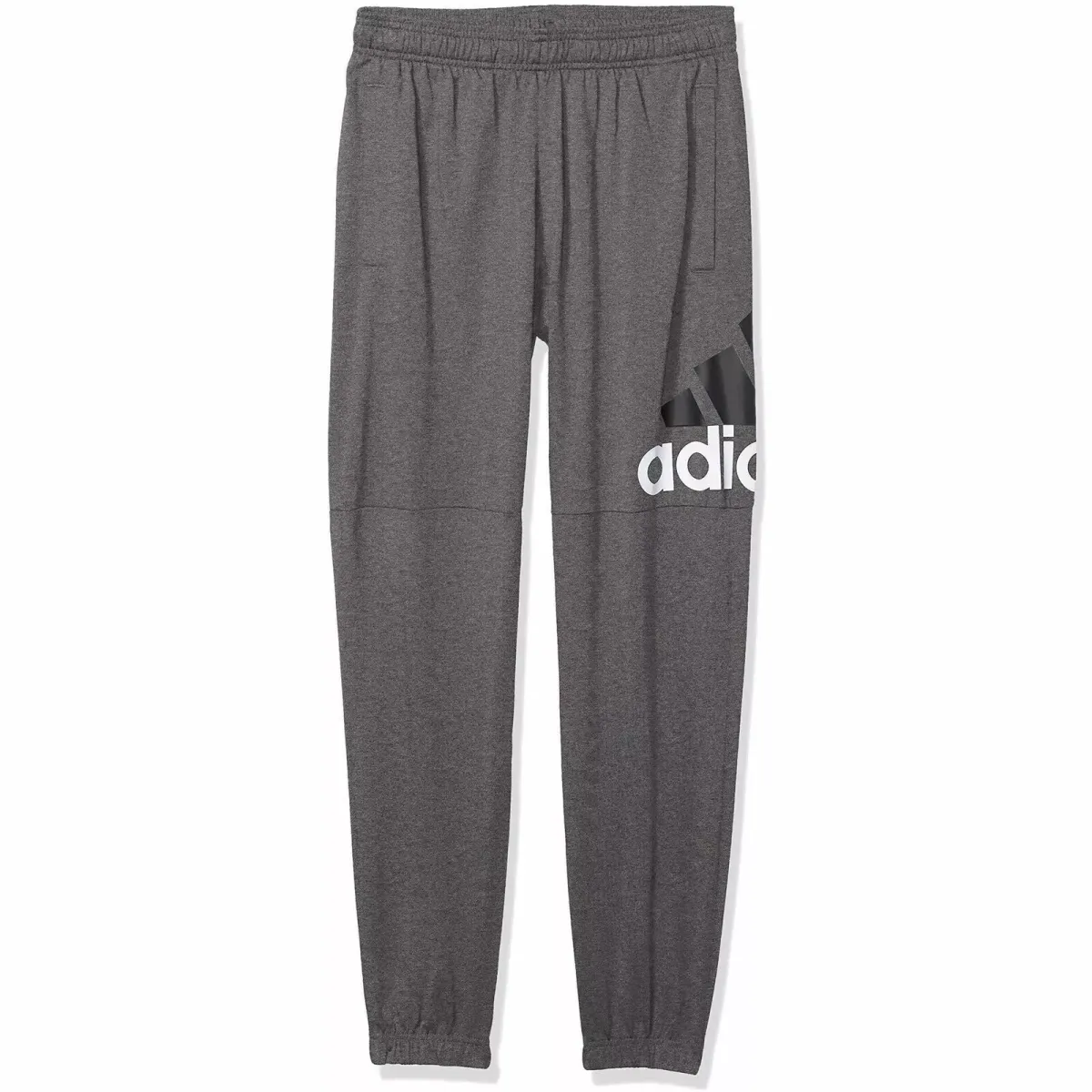 Adidas ESSENTIALSPerformance Knitted Sweatpants Men's Dark Gray/White