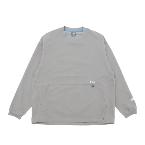 New Balance SOFT SHELL PULL Over Sweatshirt Unisex Gray