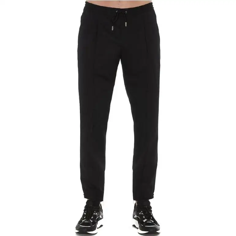 DIOR Casual Pants Men's Black Moderate Cuffed Pants