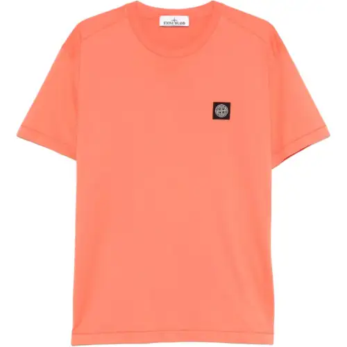 STONE ISLAND Compass Patch Crewneck T Shirt