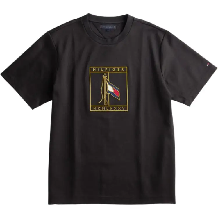 Tommy Hilfiger T Shirt Men's Black