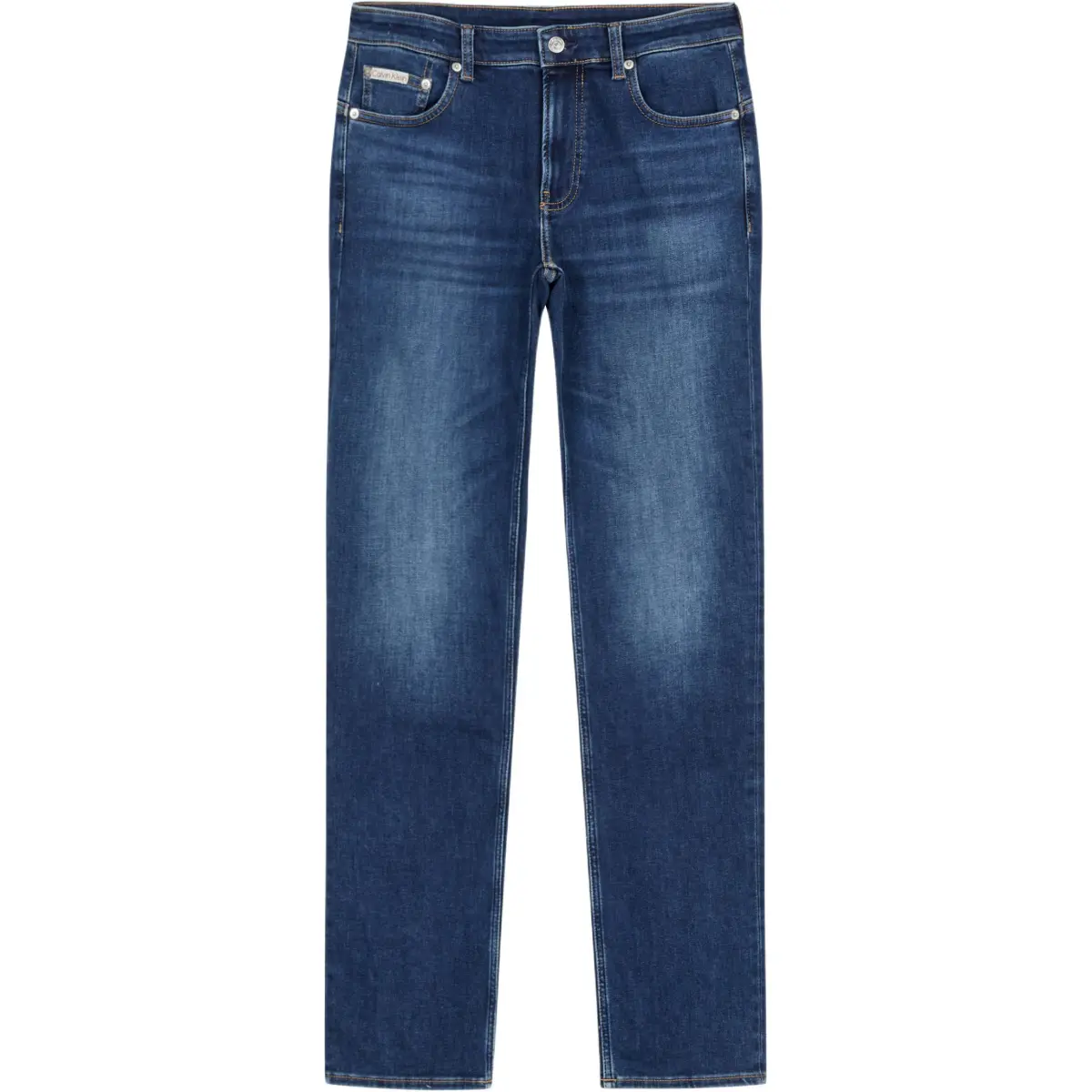 Calvin Klein Jeans Men's Blue Moderate Slim Fit Pants