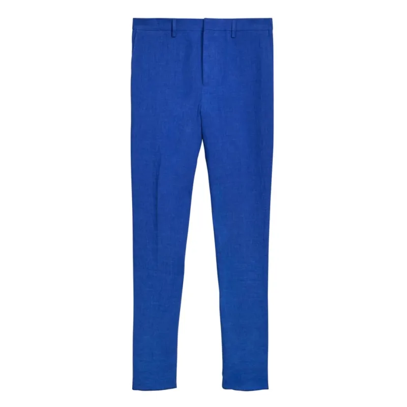 Burberry Casual Pants Men's Purple Blue