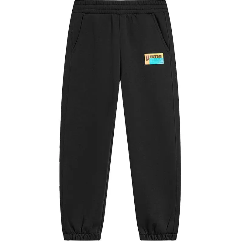 PUMA Knitted Sweatpants Men's Black