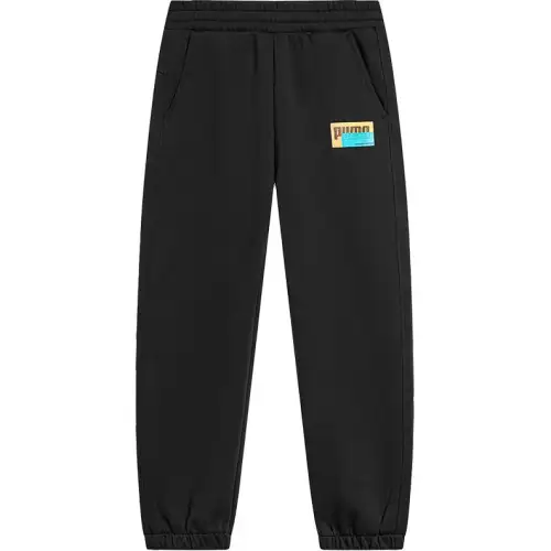 PUMA Knitted Sweatpants Men's Black