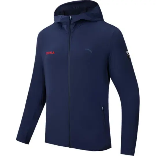 Anta Variety Training Collection Sun Protection Clothing Men's Midnight Blue