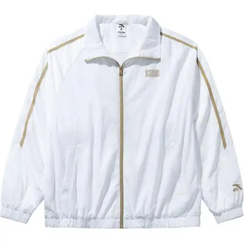 Anta Life Collection Trench Coat Men's Snowflake White
