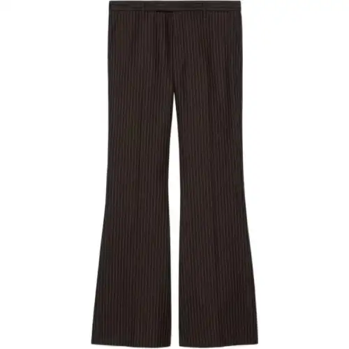 GUCCI Casual Pants Men's Black Moderate Flared Pants