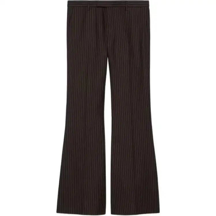 GUCCI Casual Pants Men's Black Moderate Flared Pants