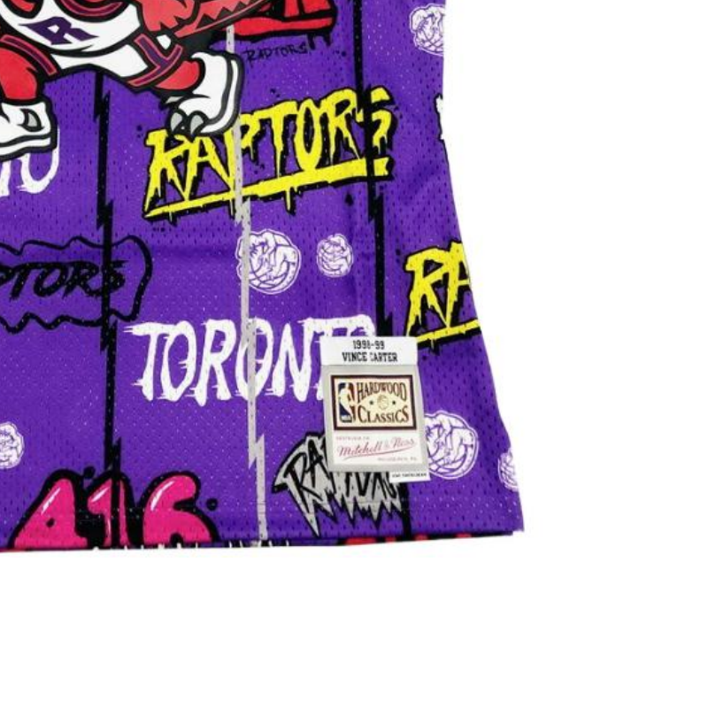 Mitchell Ness Basketball Jersey Unisex Purple