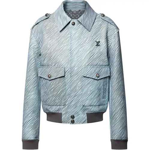 LOUIS VUITTON Lv X Park Seo-Bo Epi Leather Flight Jacket