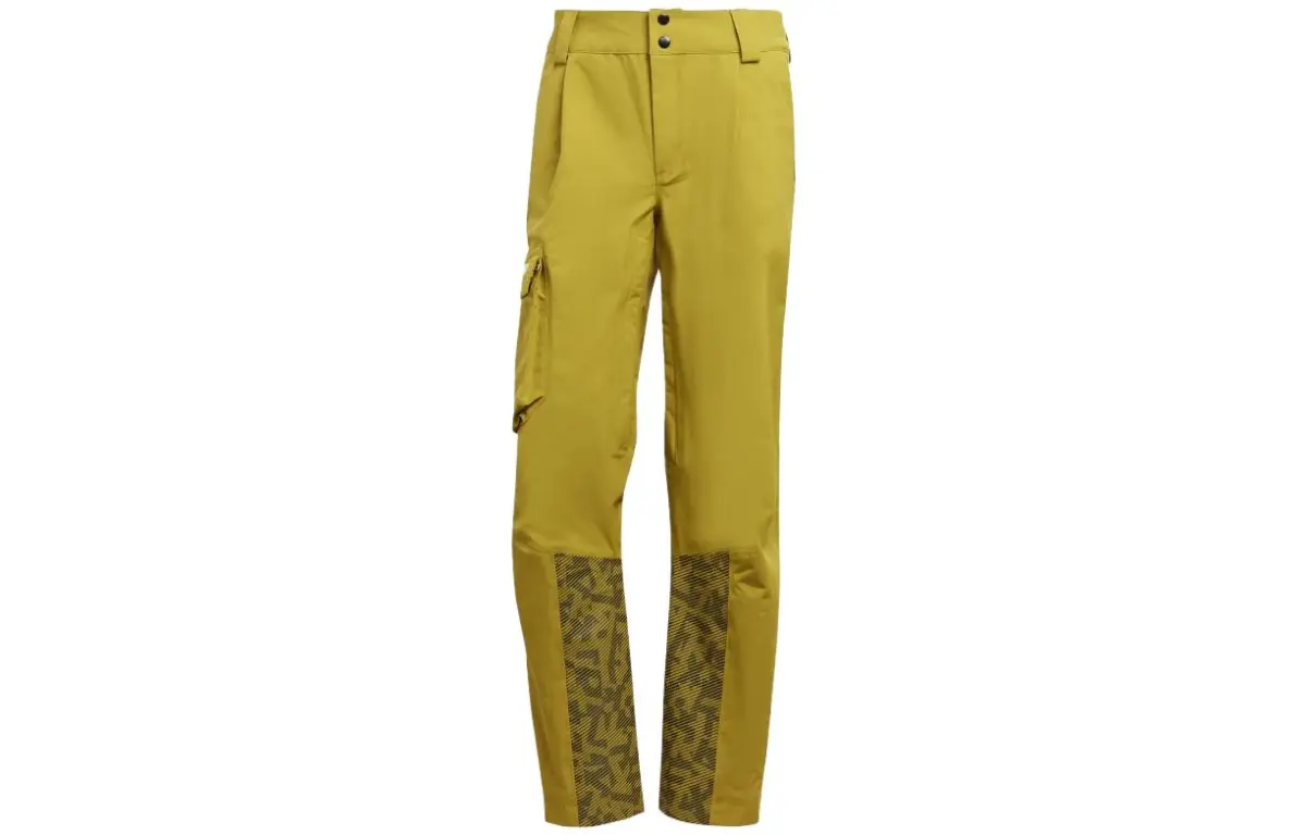 Adidas Casual Pants Men's Brown Moderate Straight Fit Pants