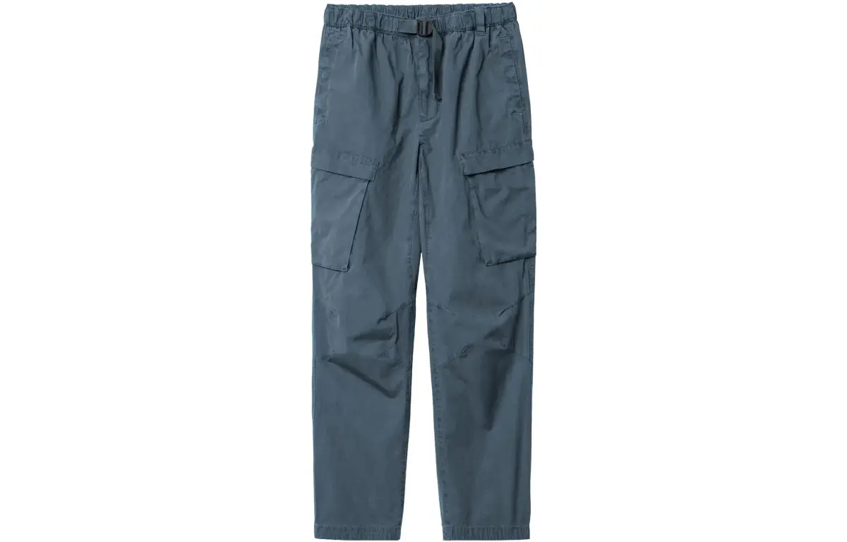 Carhartt WIP Casual Pants Men's Blue Moderate Tapered Pants