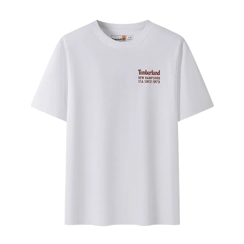 Timberland SS25 T Shirt Men's 100 White