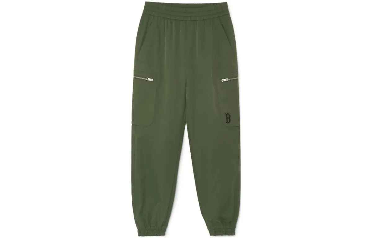 MLB Boston Red Sox Casual Pants Men's Olive Green