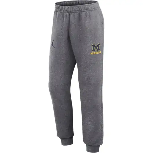 Jordan Michigan Wolverines Primetime Club Men's Jordan College Joggers