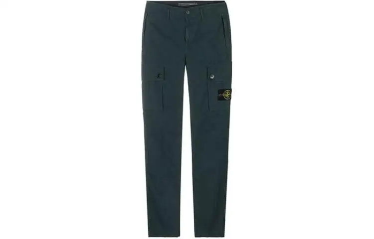 STONE ISLAND Casual Pants Men's Green