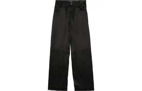 Balenciaga high-waist straight-leg trousers