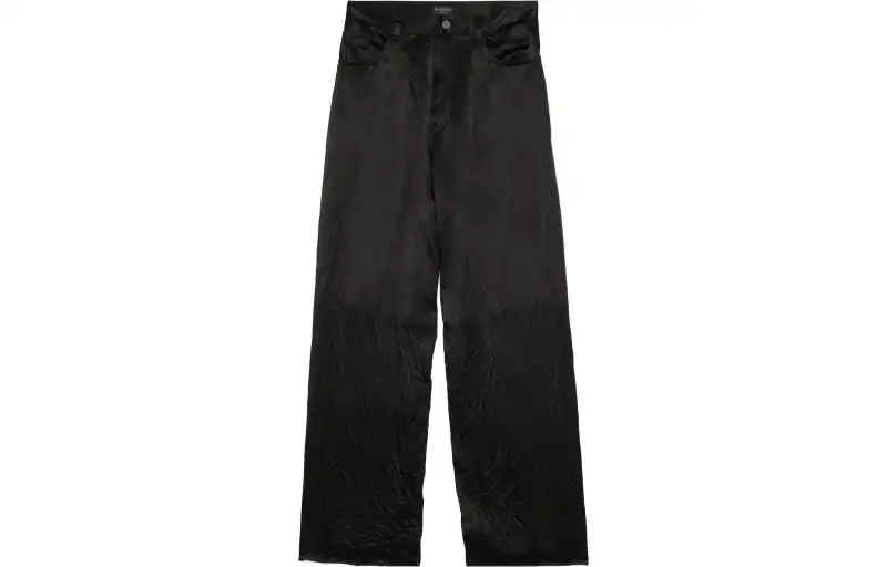 Balenciaga high-waist straight-leg trousers