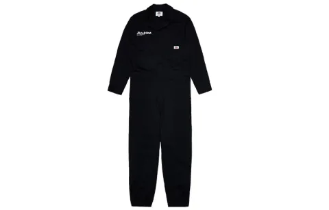 Dickies Jumpsuits Men's Black Lapel Moderate
