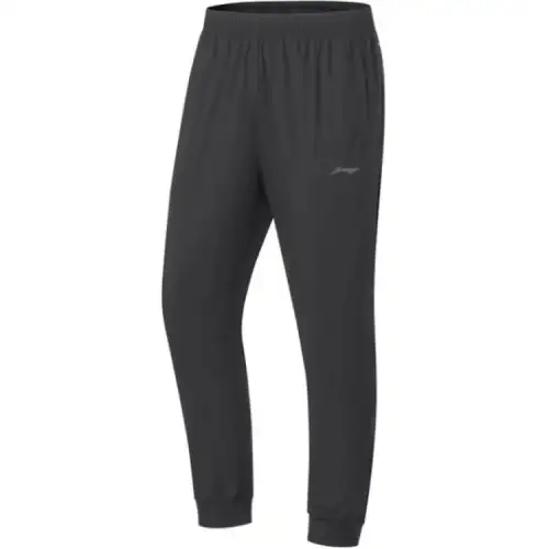 Li Ning Fitness Series Knitted Sweatpants Men's Black