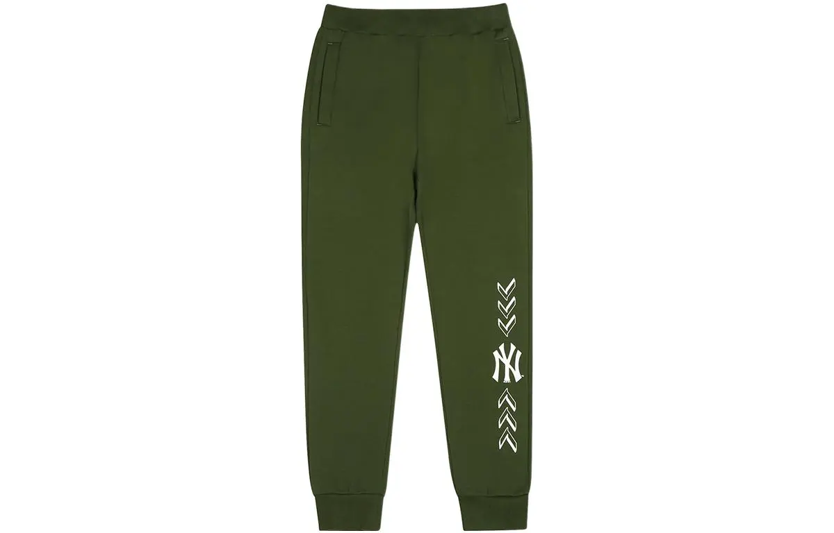 MLB FW22 Casual Pants Unisex Green