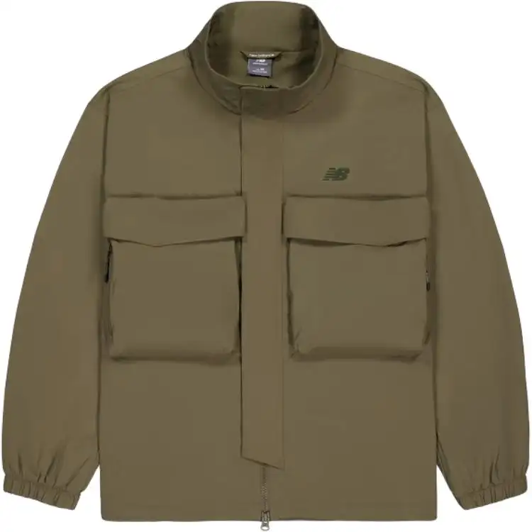 New Balance Jackets & Coats Men's Brown Yellow
