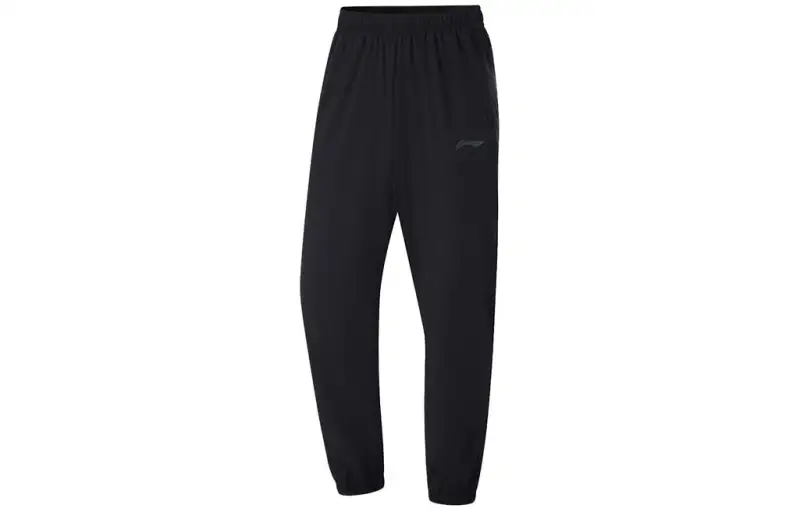 Li Ning Knitted Sweatpants Men's Black