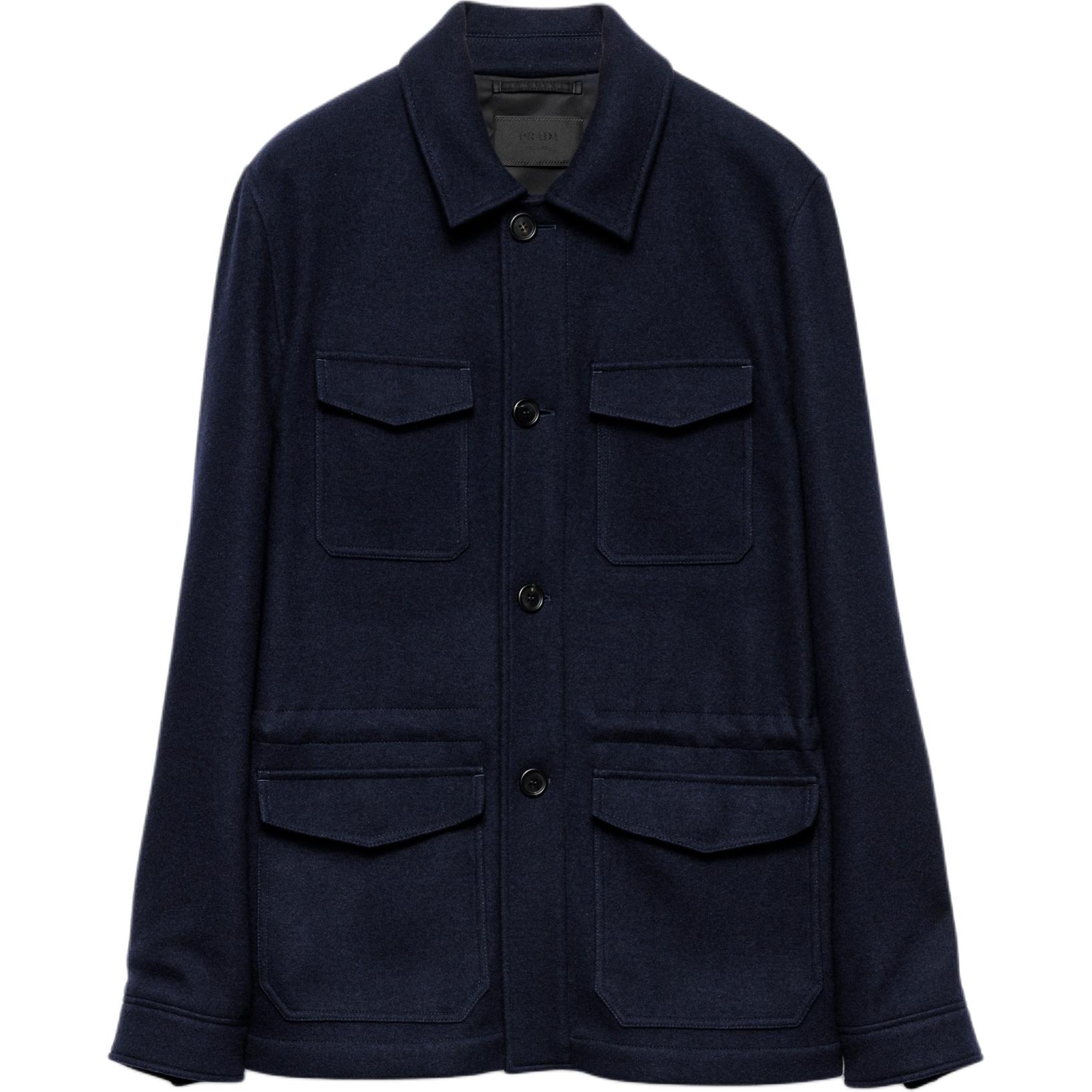 PRADA FW24 Jackets & Coats Men's Blue