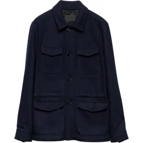 PRADA FW24 Jackets & Coats Men's Blue