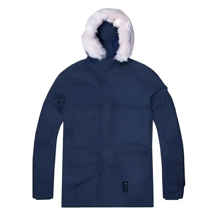 Adidas Originals Traka Down Parka Coat Men's Dark Blue