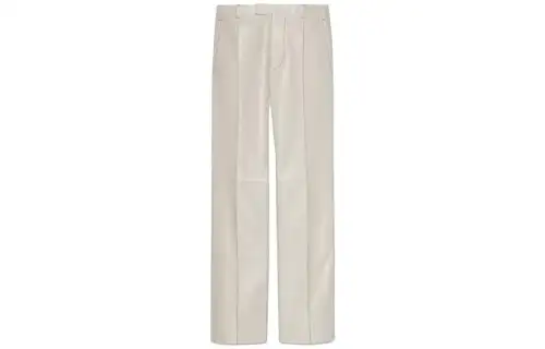 GUCCI Casual Pants Men's Ivory Moderate Straight Fit Pants