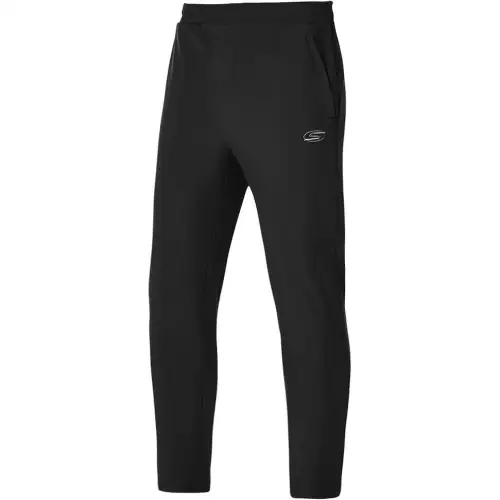 Skechers Basic Sports Collection Knitted Sweatpants Men's Carbon Black