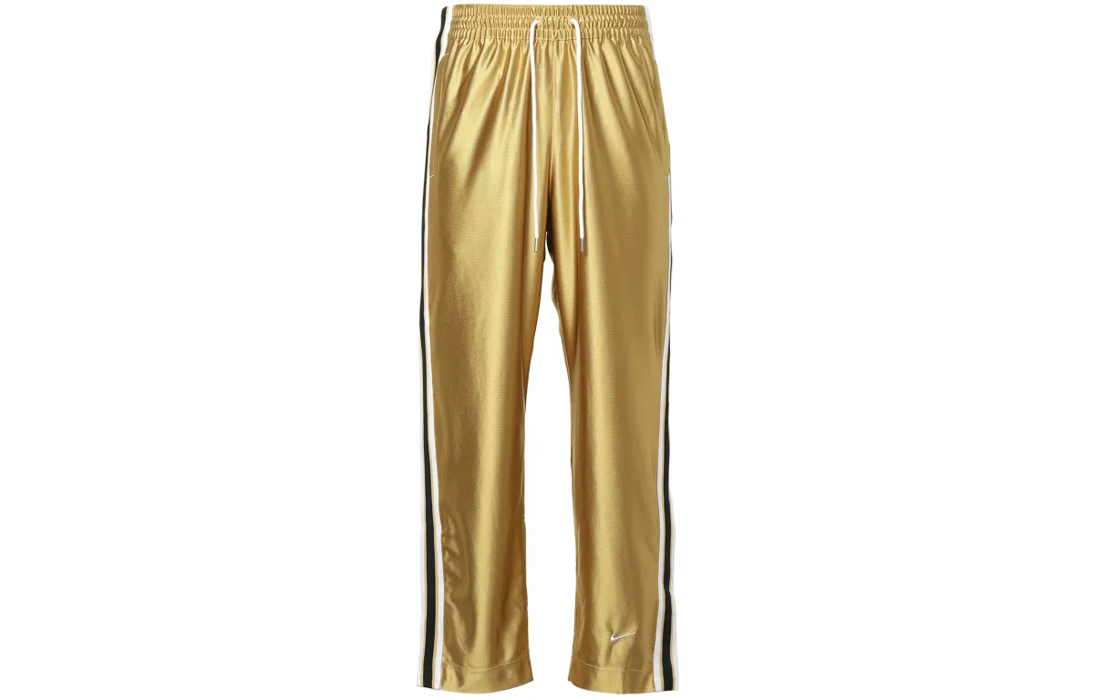 Nike Casual Pants Men's Gold Moderate Snap Button Pants