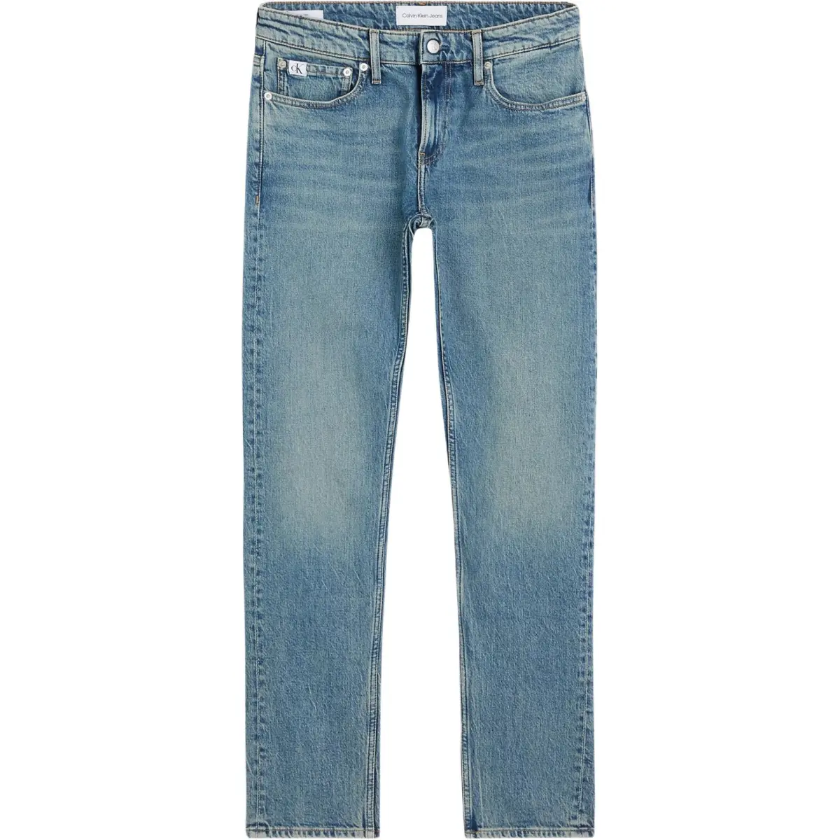 CALVIN KLEIN Jeans Europe Version Men's Medium Blue Green