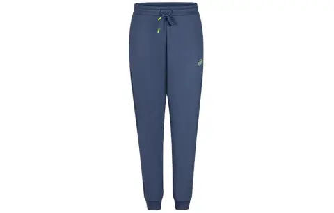 Asics Knitted Sweatpants Men's Gray Blue