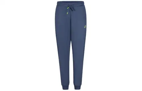 Asics Knitted Sweatpants Men's Gray Blue