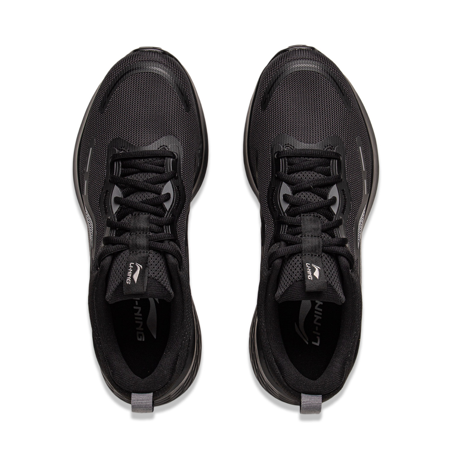 Li Ning Cushioning Slip Resistant Cushioning Slip Resistant Low top Casual Running Shoes Men’s Black
