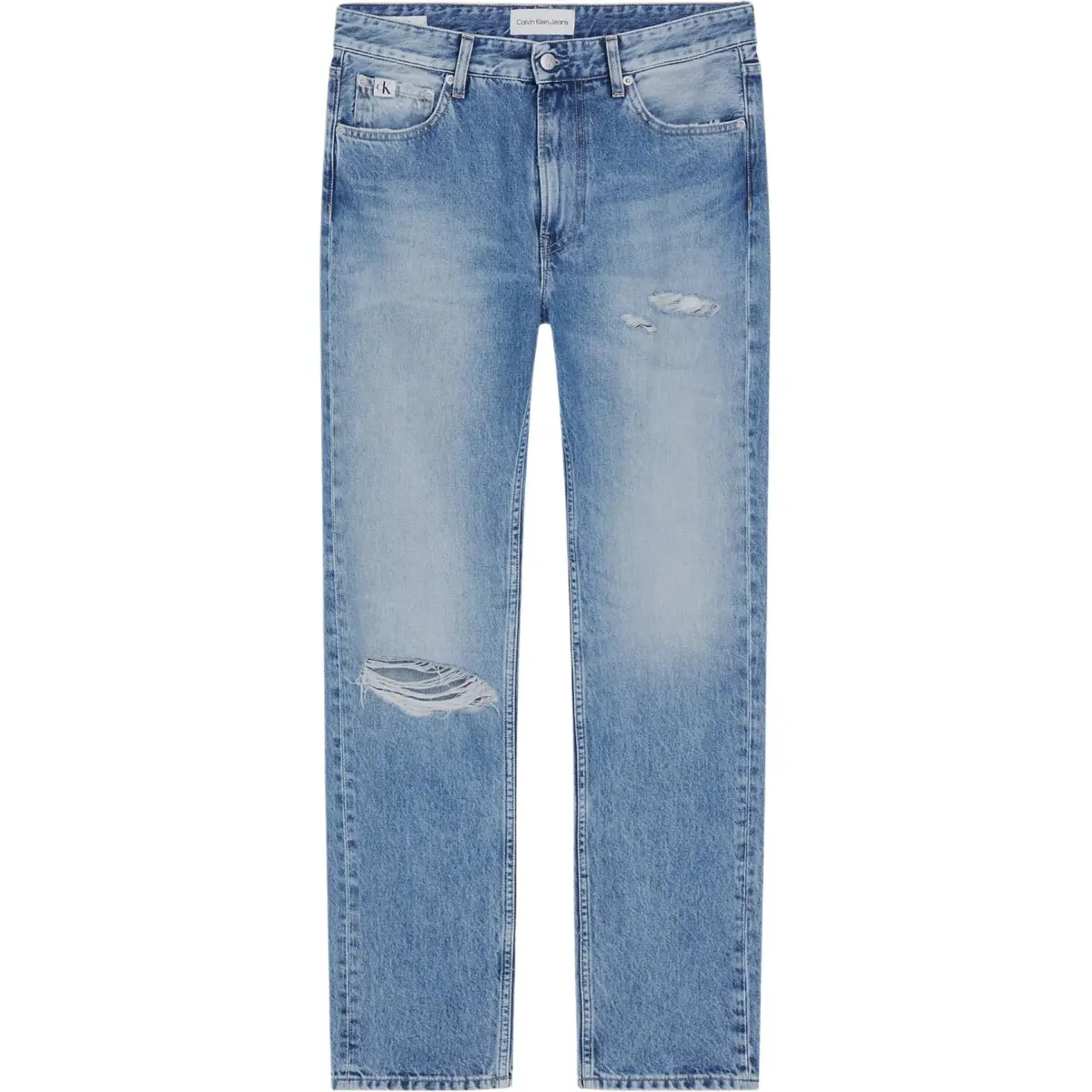 CALVIN KLEIN Jeans Europe Version Men's Light Blue