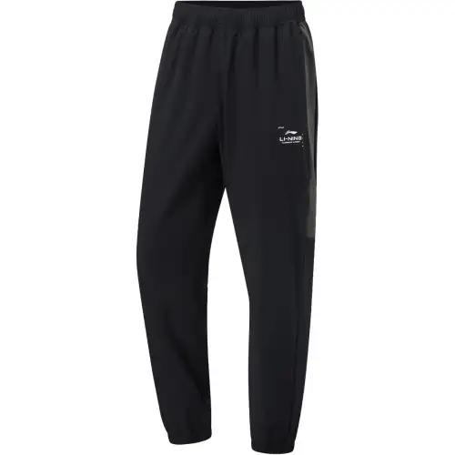 Li Ning Fitness Series Knitted Sweatpants Men's Black