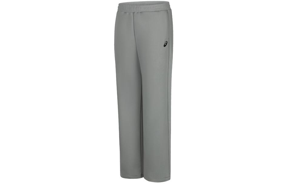 ASICS Solid Color Outdoor Casual Elastic Cuff Loose Fit Fleece Lined Thermal Knitted Sweatpants Men's