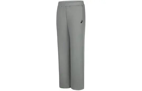 ASICS Solid Color Outdoor Casual Elastic Cuff Loose Fit Fleece Lined Thermal Knitted Sweatpants Men's