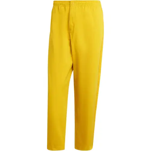 Adidas Originals Adicolor Trefoil TWILL PANTS Knitted Sweatpants Men's Yellow