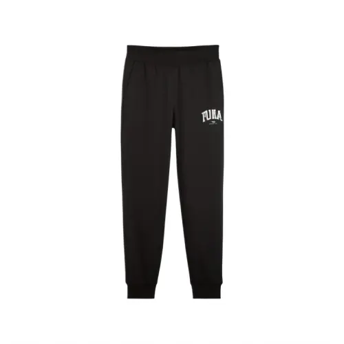 PUMA Casual Pants Unisex Black Moderate Cuffed Pants