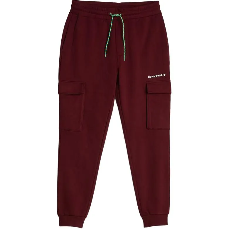Converse Casual Pants Men's Burgundy