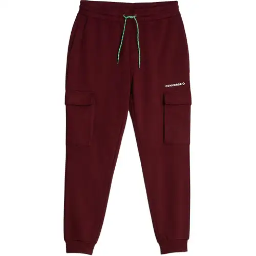 Converse Casual Pants Men's Burgundy