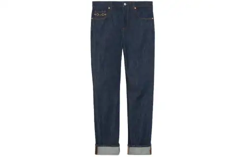 GUCCI Horsebit Denim Jeans