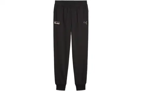 PUMA Porsche Legacy Motorsport Knitted Sweatpants Men's Black