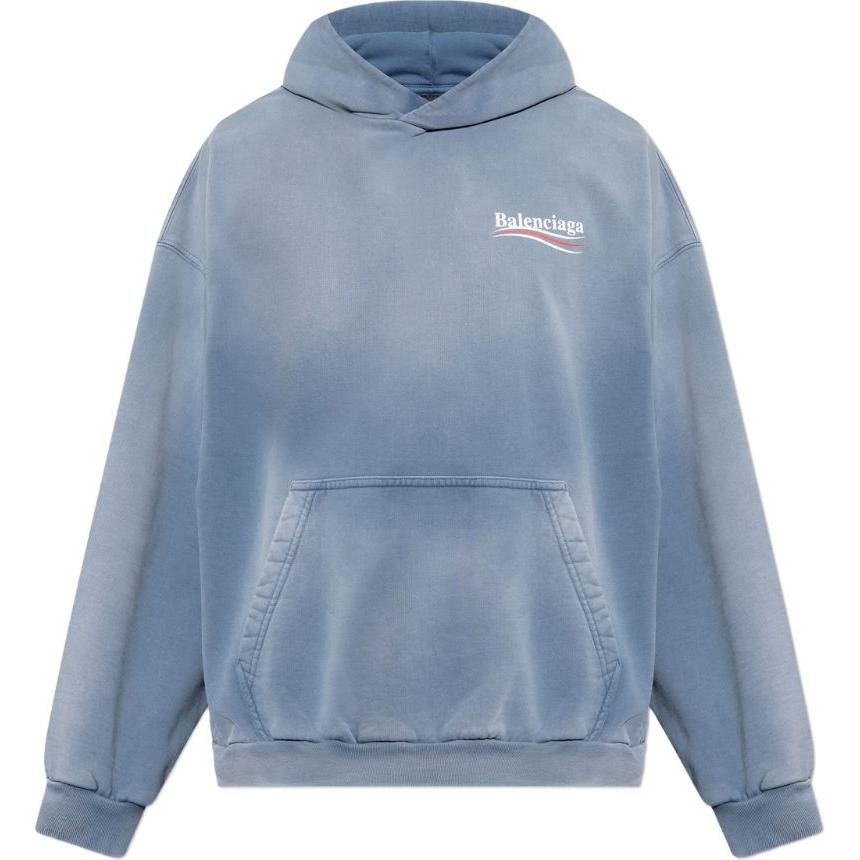 Мужское худи Balenciaga (синее)